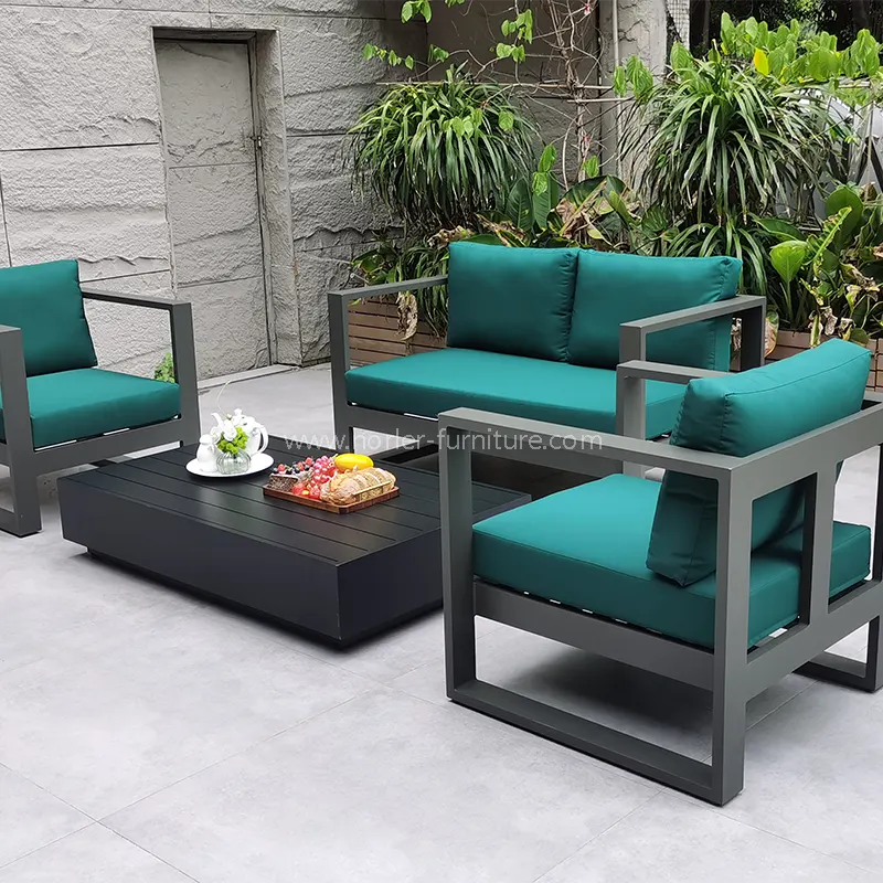 Sofa Taman Aluminium Hijau Aluminium Hijau Sofa Taman
