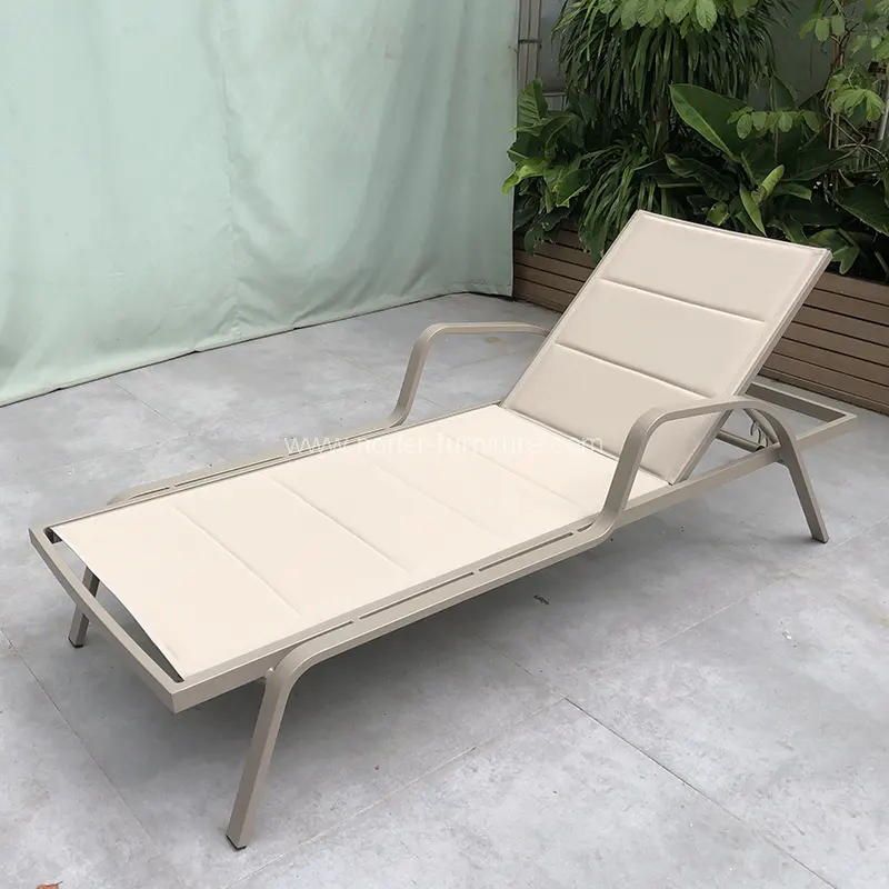 Aluminium Luar Tekstilen Textilene Sun Hurle