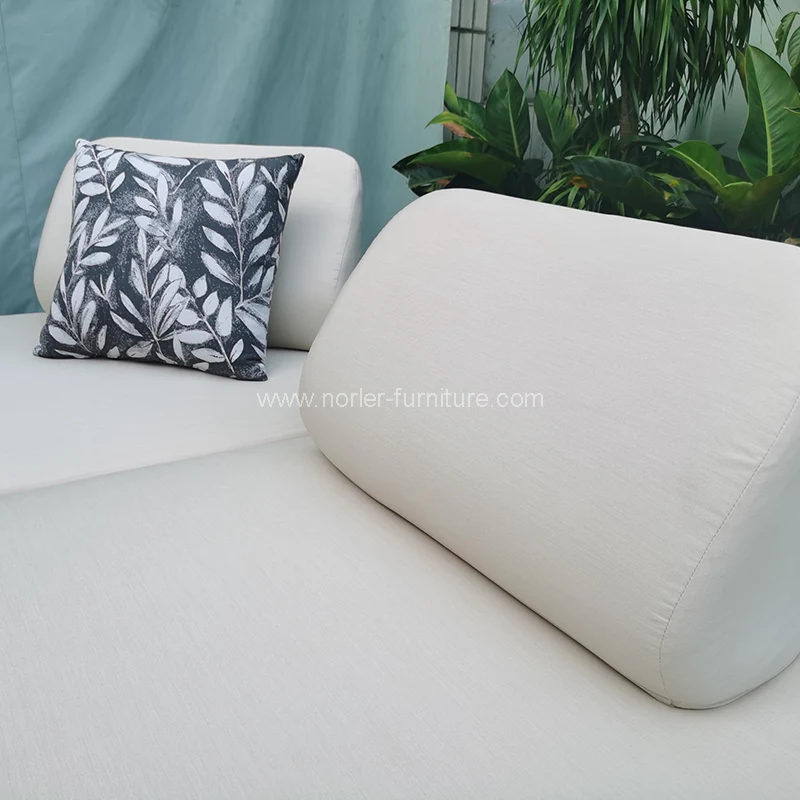 Sofa luaran asas kayu jati tahan lama