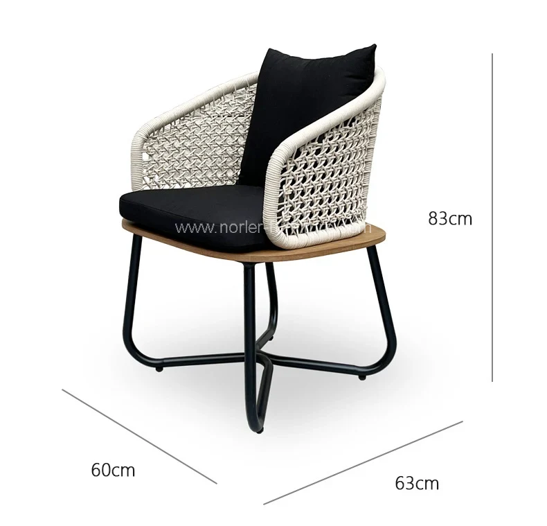 Outdoor Aluminum Frame PE Rattan Garden Set