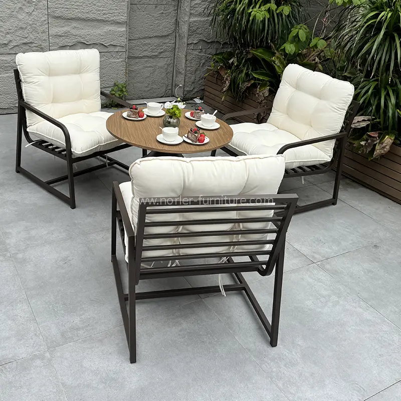 Set balkoni bingkai aluminium mudah terkini