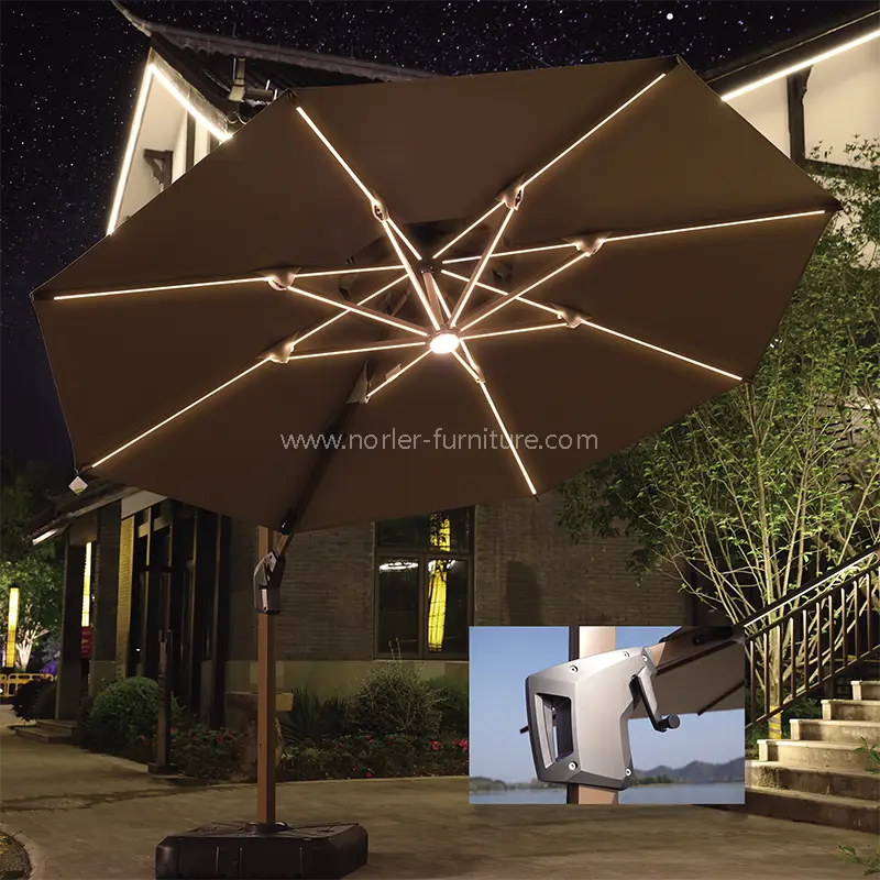 Parasol Romawi Kalis Air Pelbagai fungsional