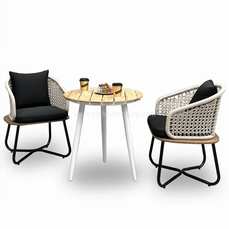 Bingkai Aluminium Luaran Pe Rattan Garden Set