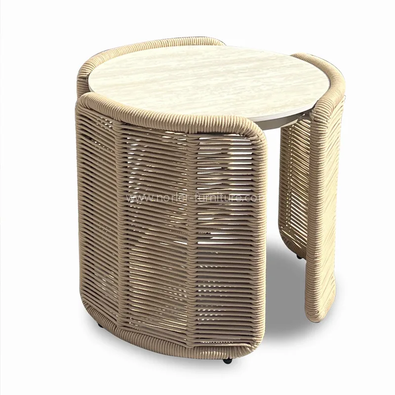 Tali Aluminium Luaran Menenun Kerusi Lantai Kejatuhan