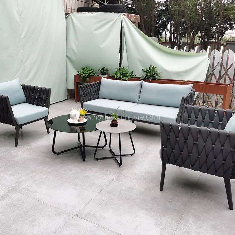 Sofa tali luaran yang tahan cuaca tahan cuaca